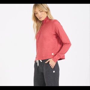 Vuori crescent half zip (small)